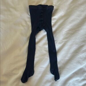 Hanna Andersson Navy Tights 18-24 months
